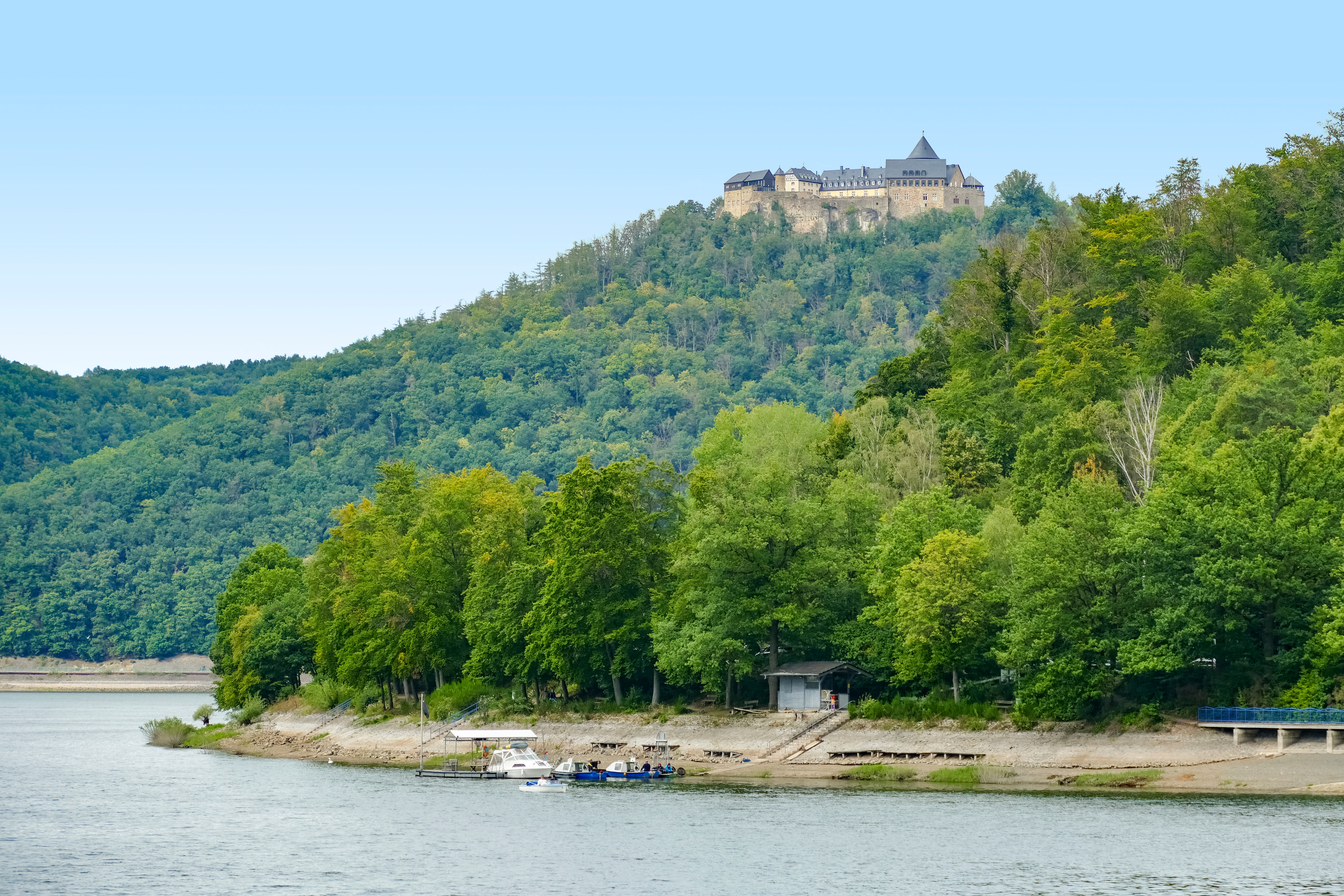 Waldeck castle in Germany